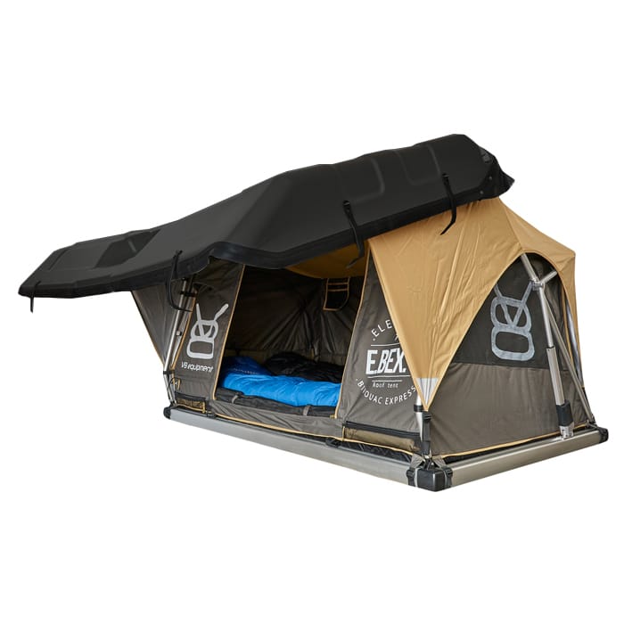 EBEX.2 - Tente de toit pour 4x4 - Ouverte côté